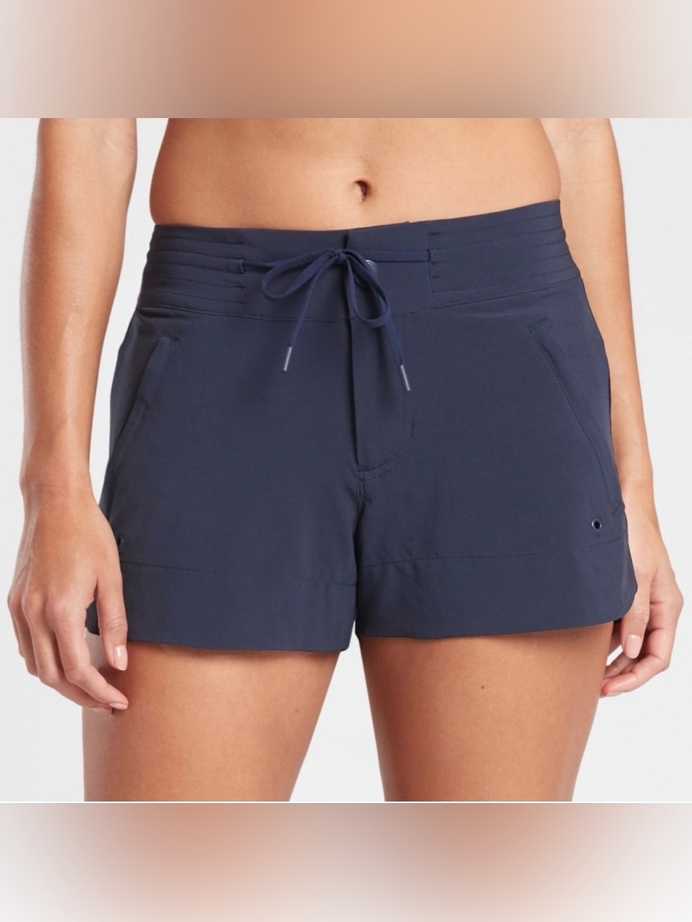 Athleta Hudson Boardshort in Navy Blue Size 6